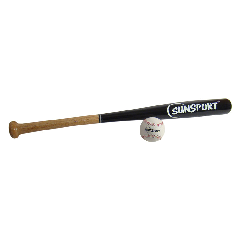 Tactic bex sunsport honkbalknuppel met bal, 86cm