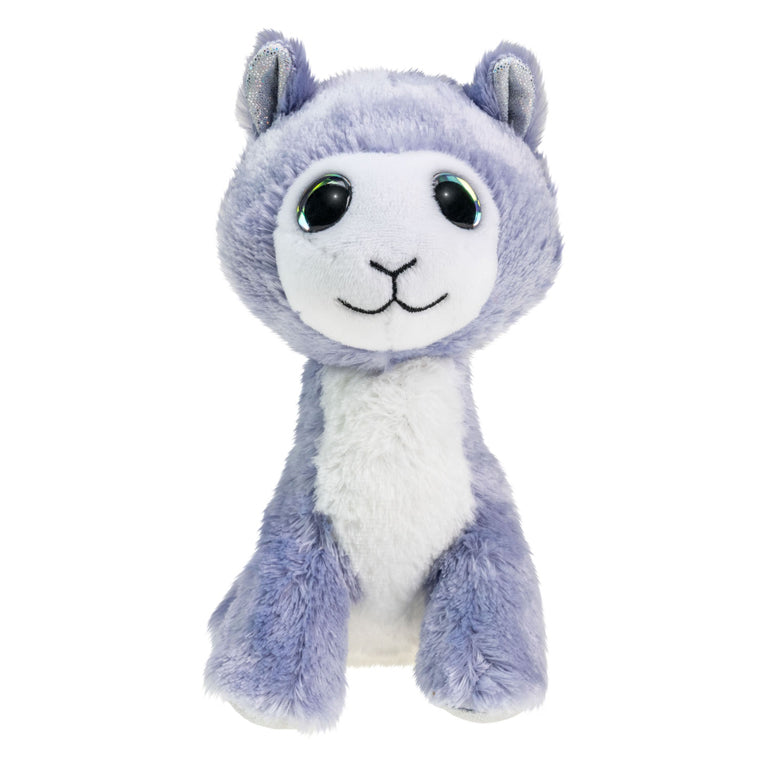 Lumo sterren knuffel - lama lelie, 15cm