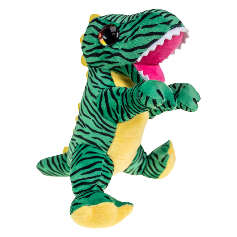 Lumo sterren knuffel - dino t-rex, 15cm