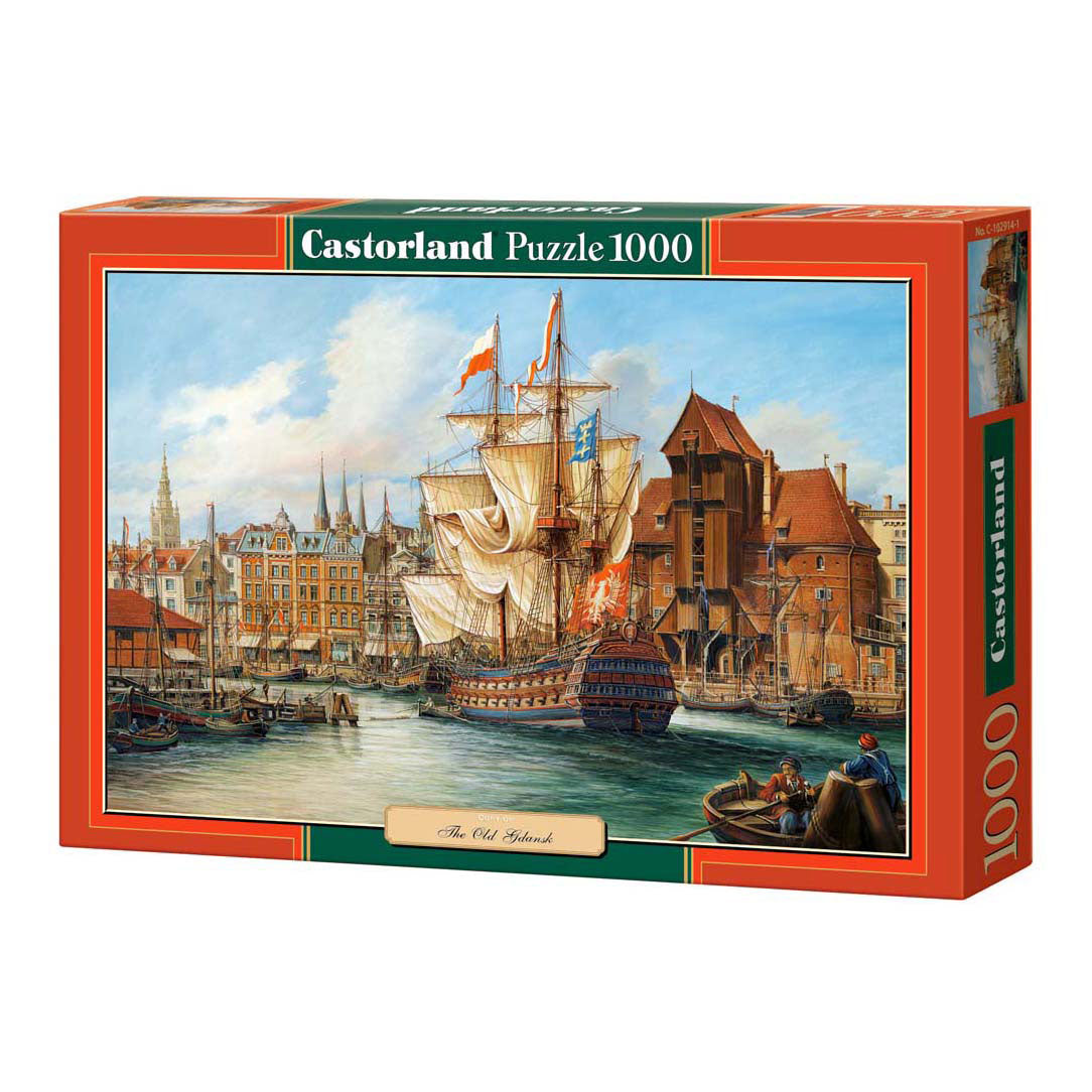 Selecta castorland legpuzzel the old gdansk, 1000st.