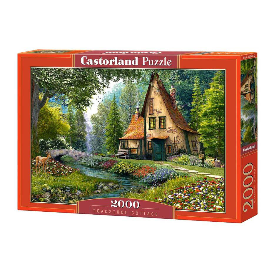 Castorland legpuzzel toadstool cottage, 2000st.