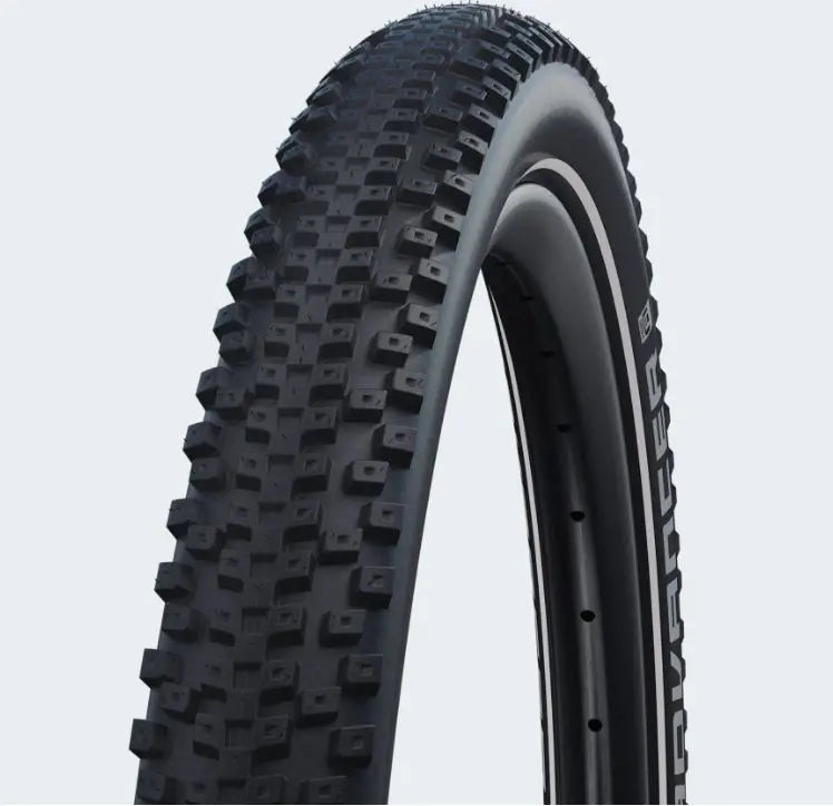 Schwalbe advancer hybrid 27.5x2.35 (60-584) wired active line green black+reflex