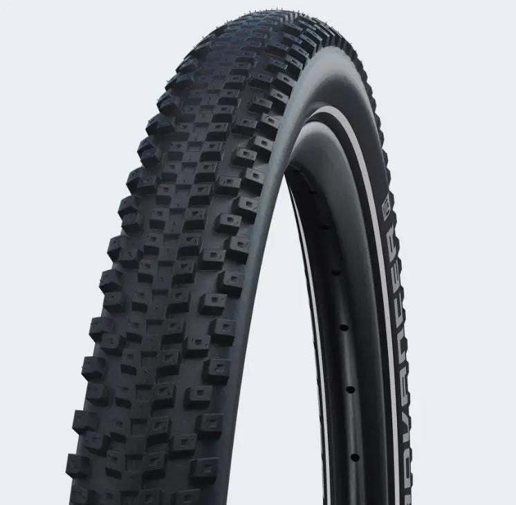 Schwalbe advancer hybrid 27.5x2.60 (65-584) wired active line green black+reflex
