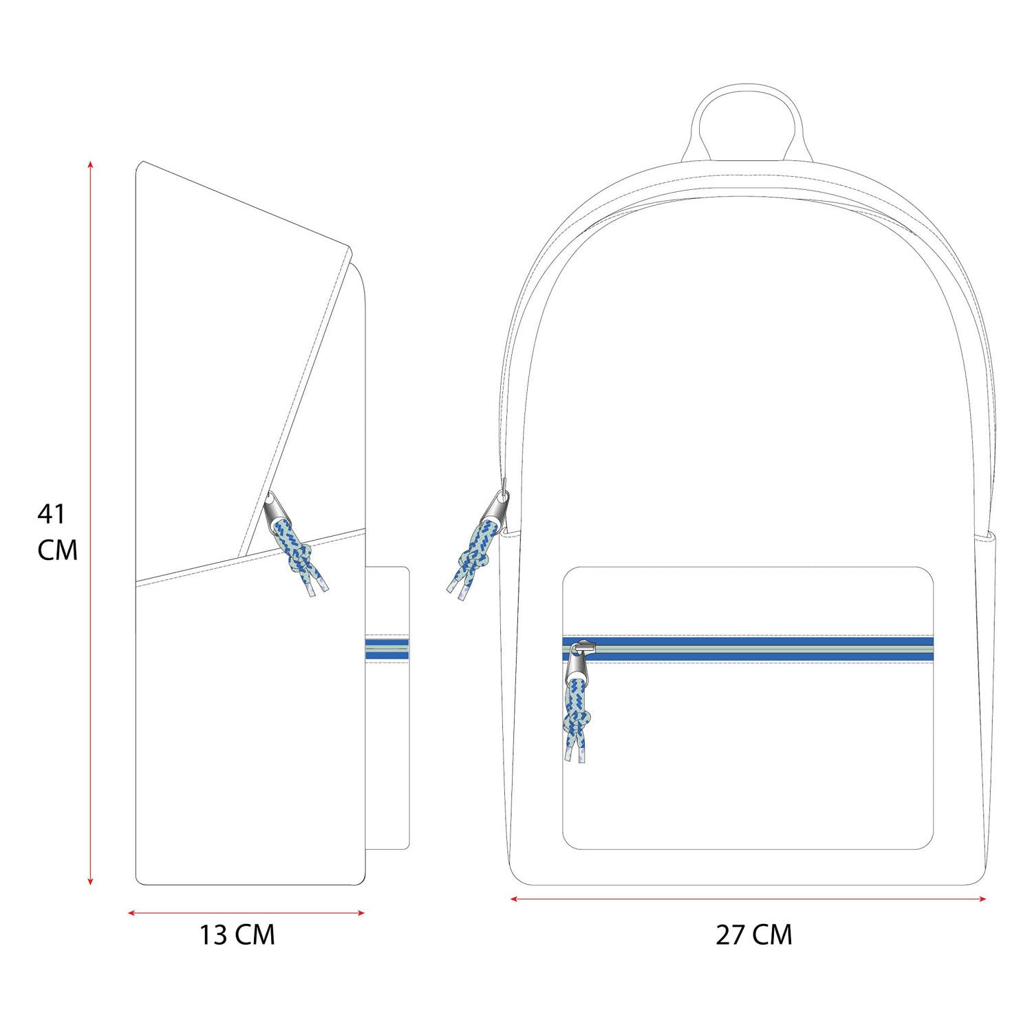 Vadobag rugzak scooter not your business zwart