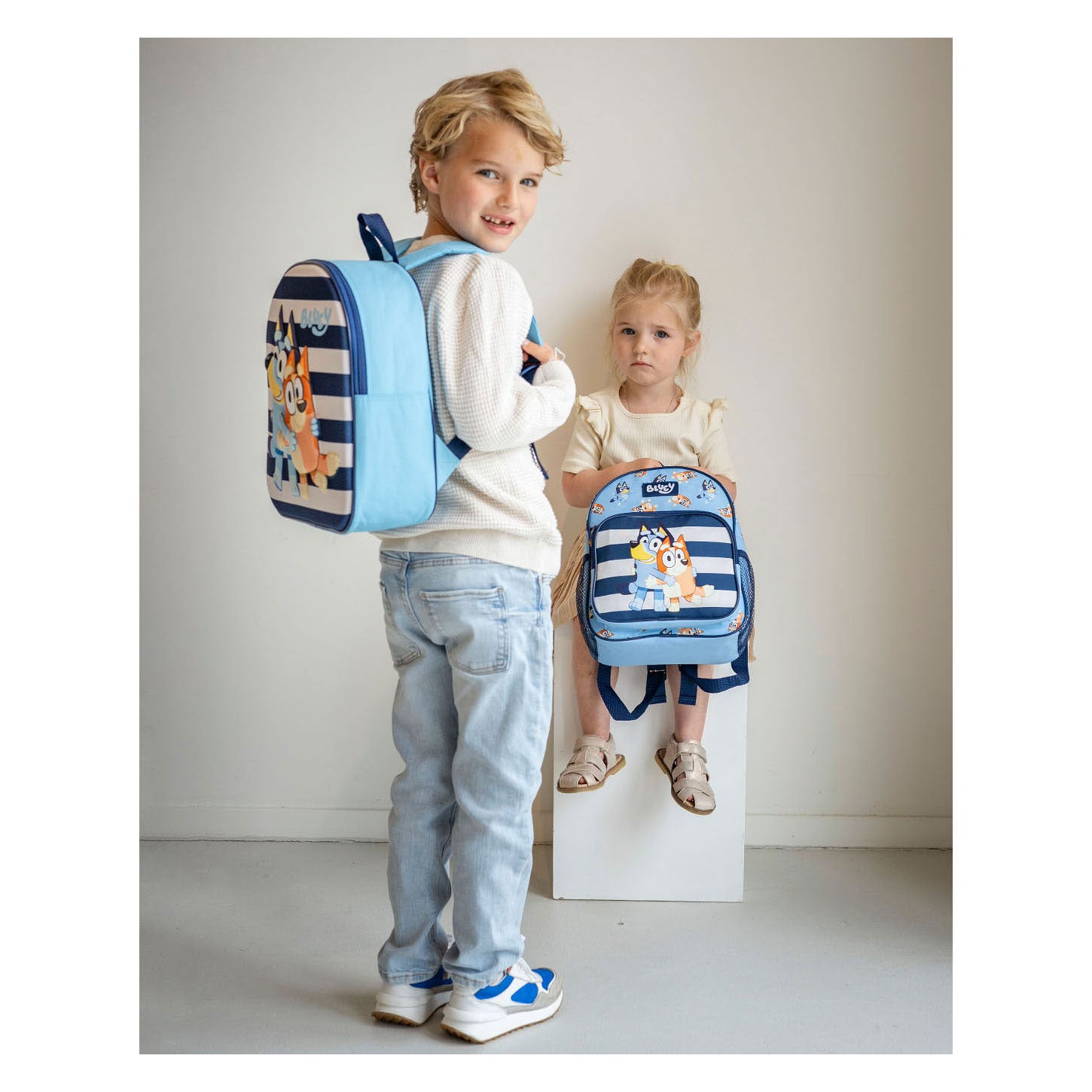 Vadobag rugzak blauw spring in plezier