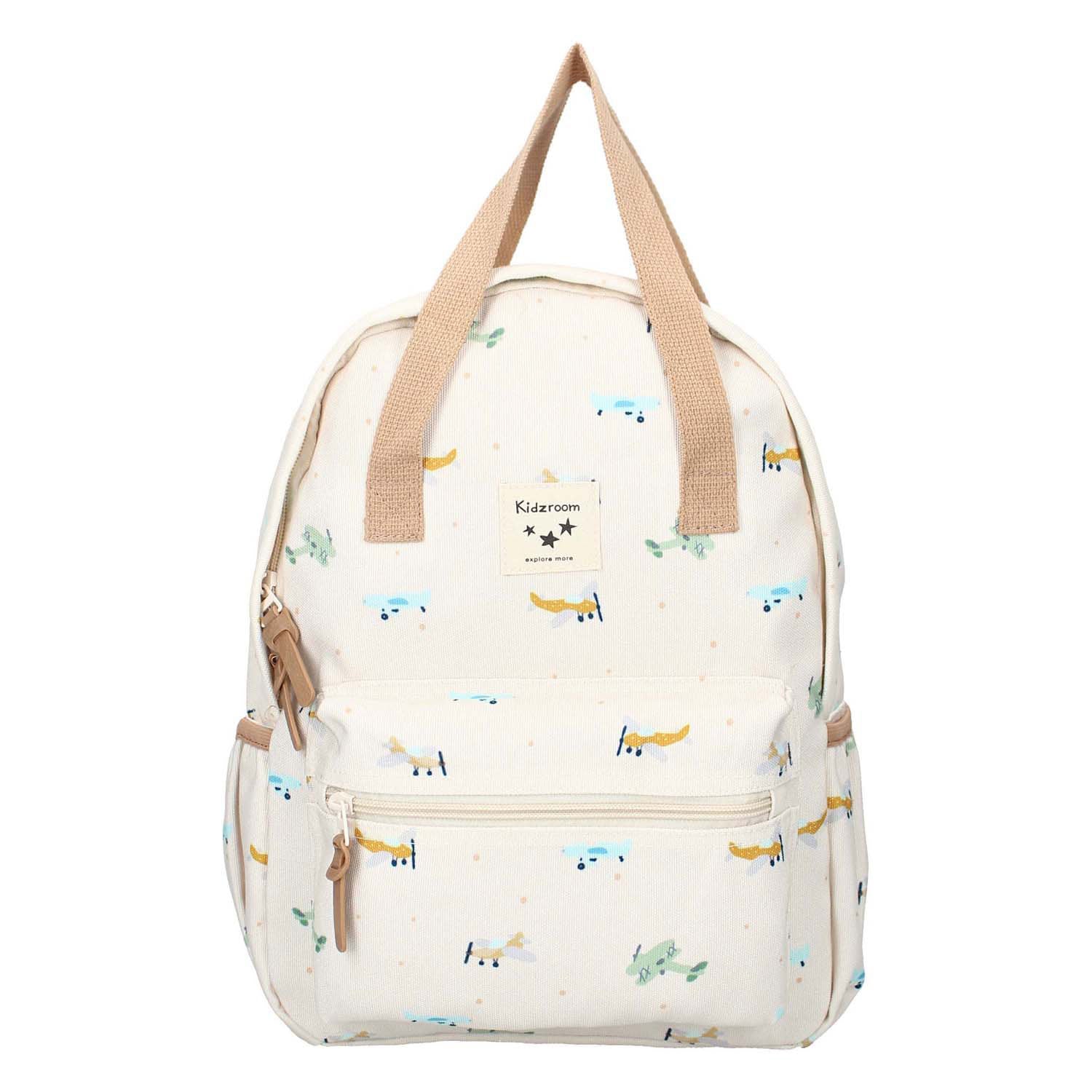 Kidzroom rugzak lille small talk vliegtuigen