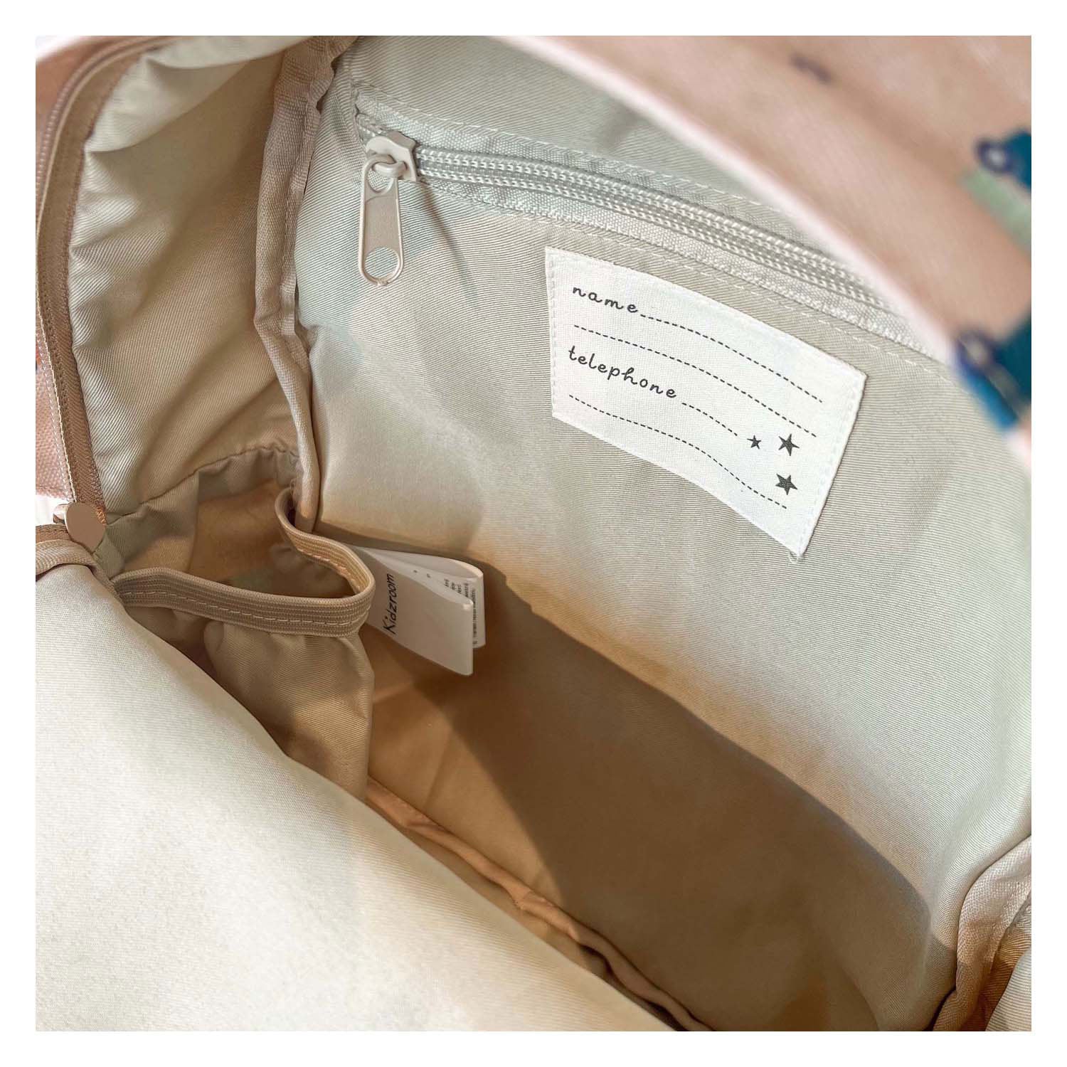 Kidzroom rugzak paris sweet cuddles voertuigen