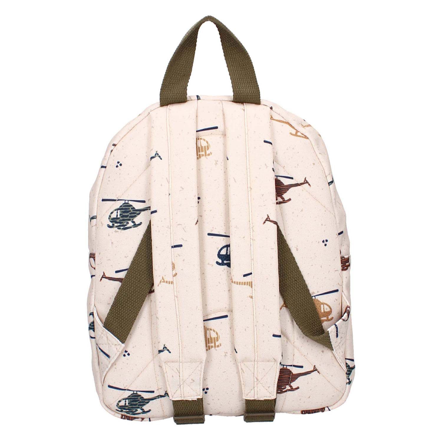 Kidzroom rugzak paris sweet cuddles vliegtuigen