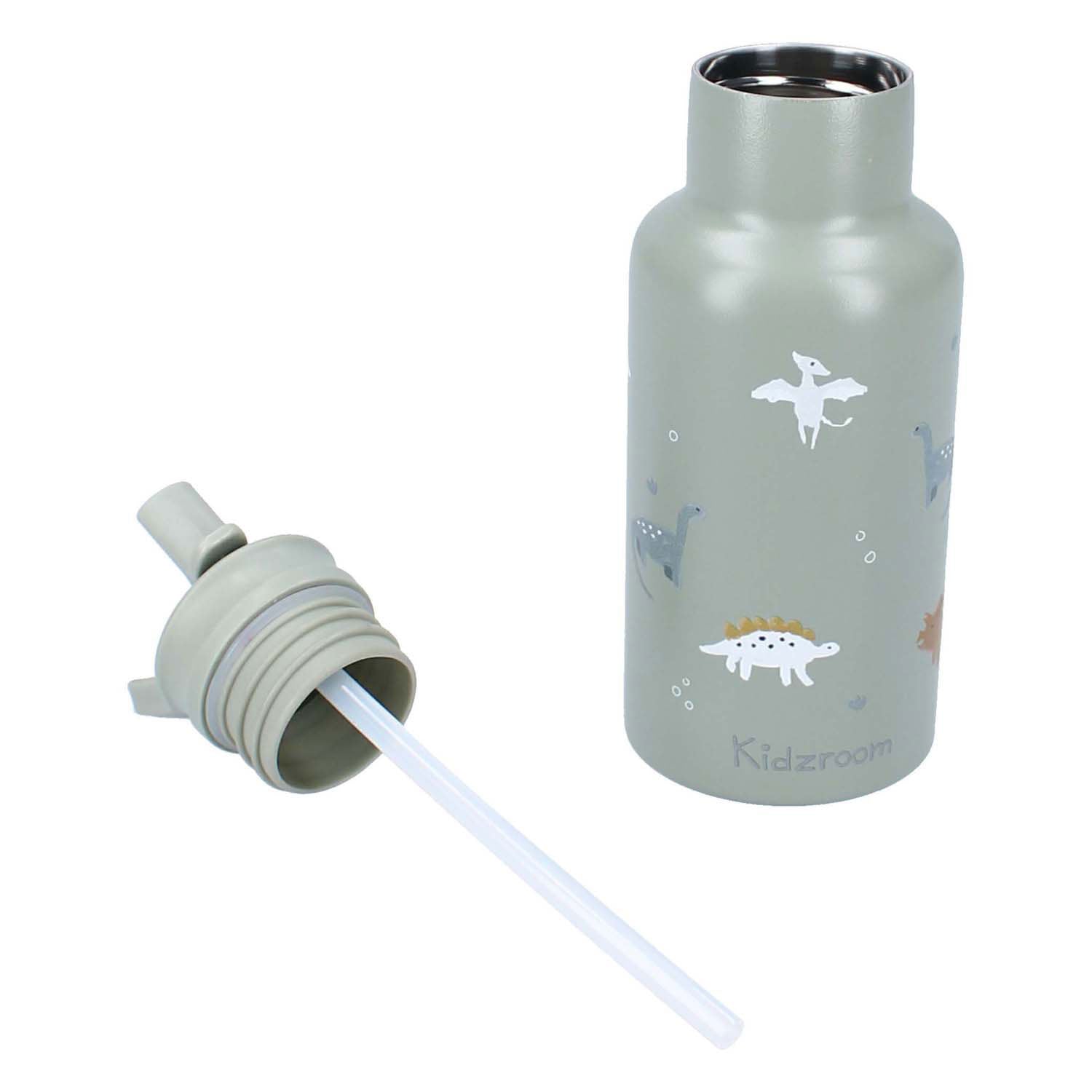 Kidzroom drinkfles sweet sips dino, 350ml