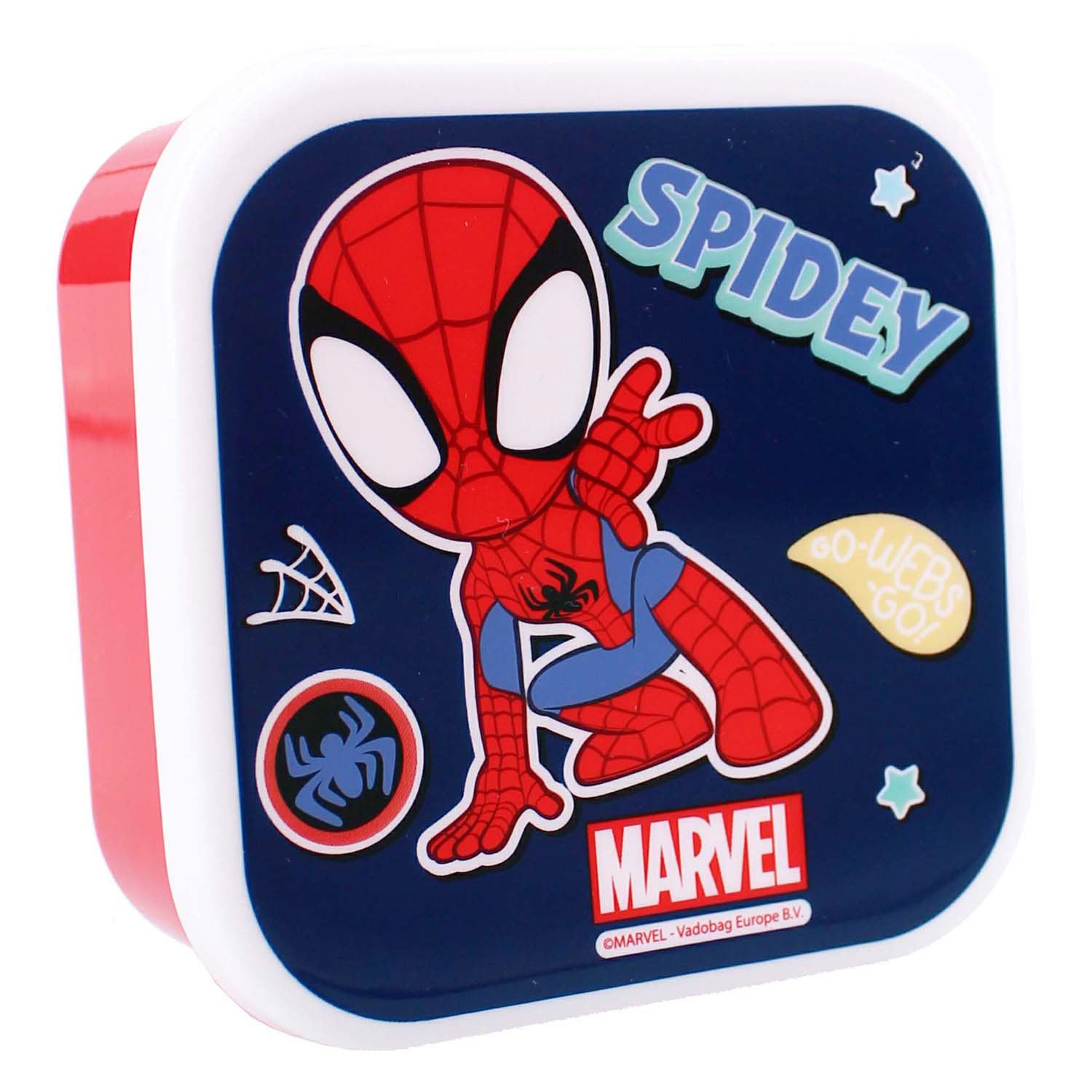 Vadobag spidey broodtrommel 3-in-1 fresh bites