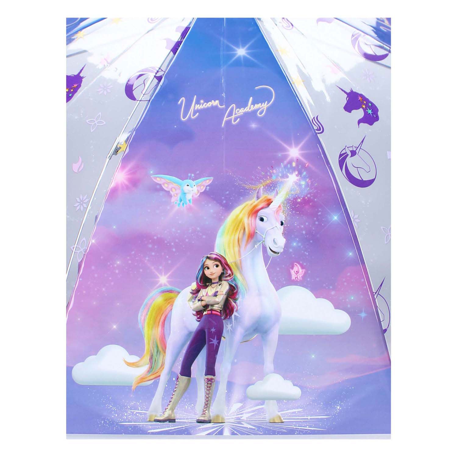 Vadobag unicorn academy paraplu rainy days