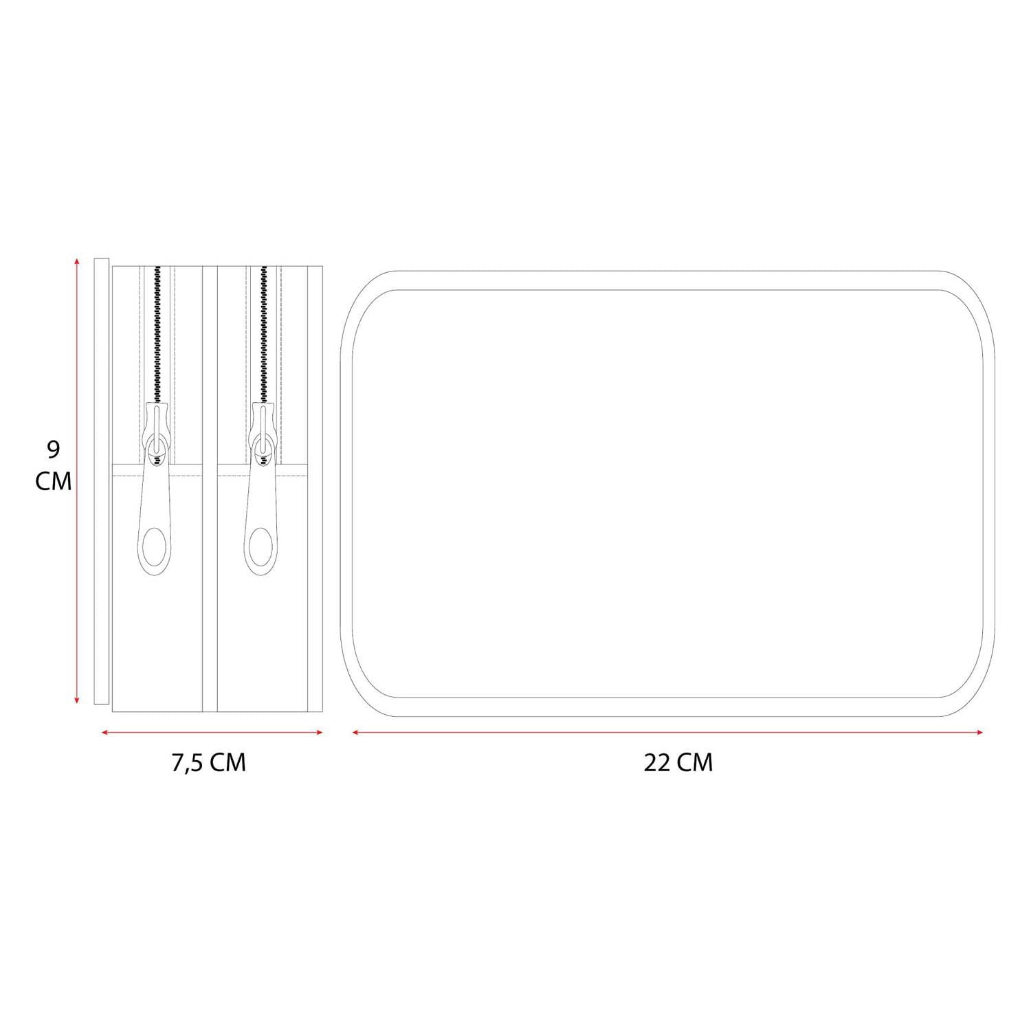 Vadobag stitch etui wild energy