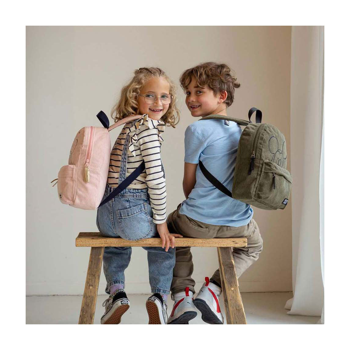 Vadobag kidzroom rugzak mickey mouse have a nice day