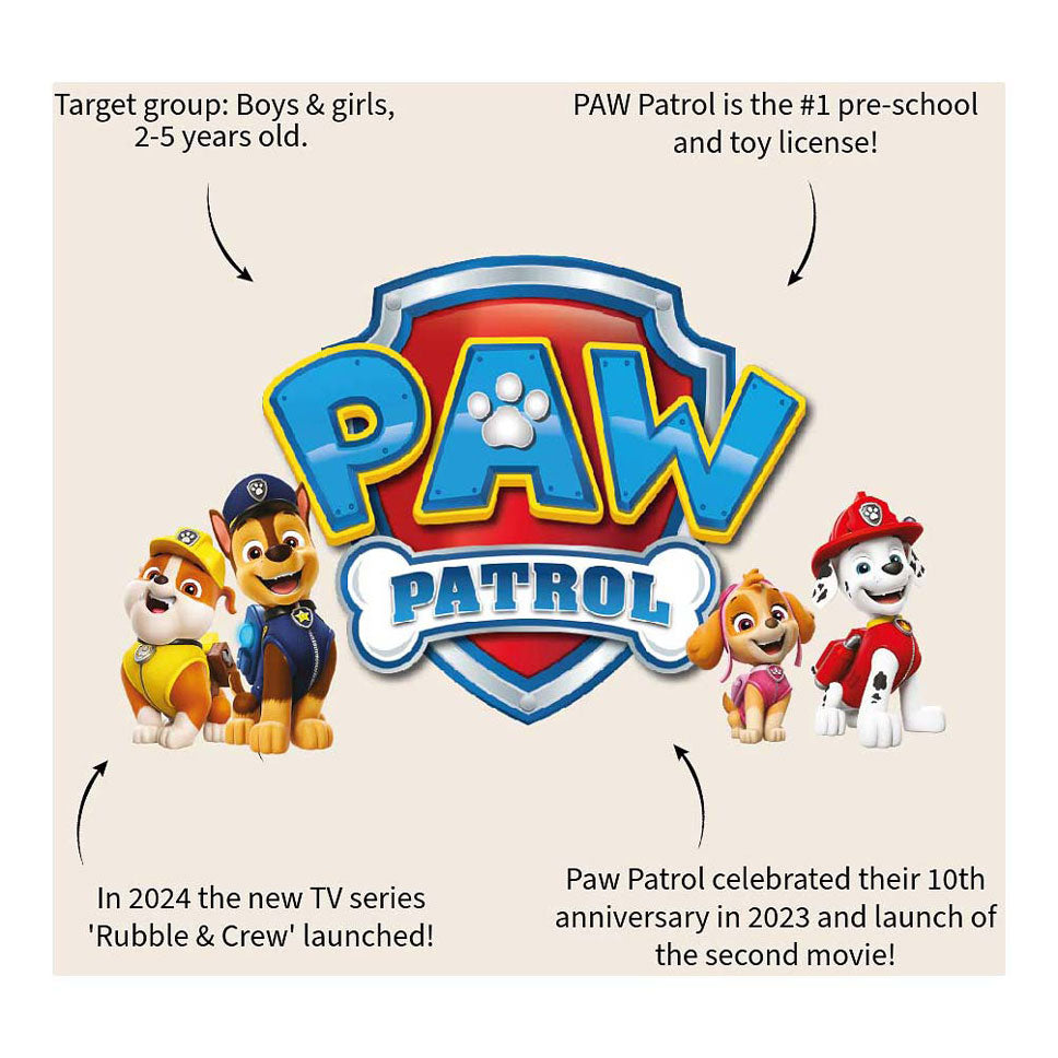 Vadobag paw patrol paraplu rainy days
