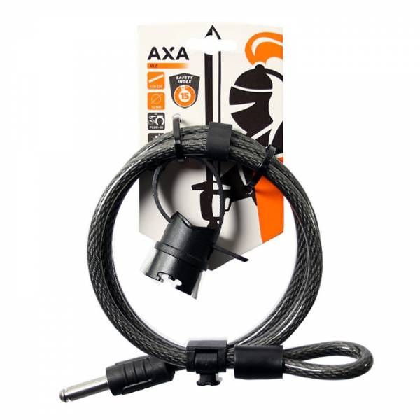 AXA RLE 150cm Slotkabel - Zwart