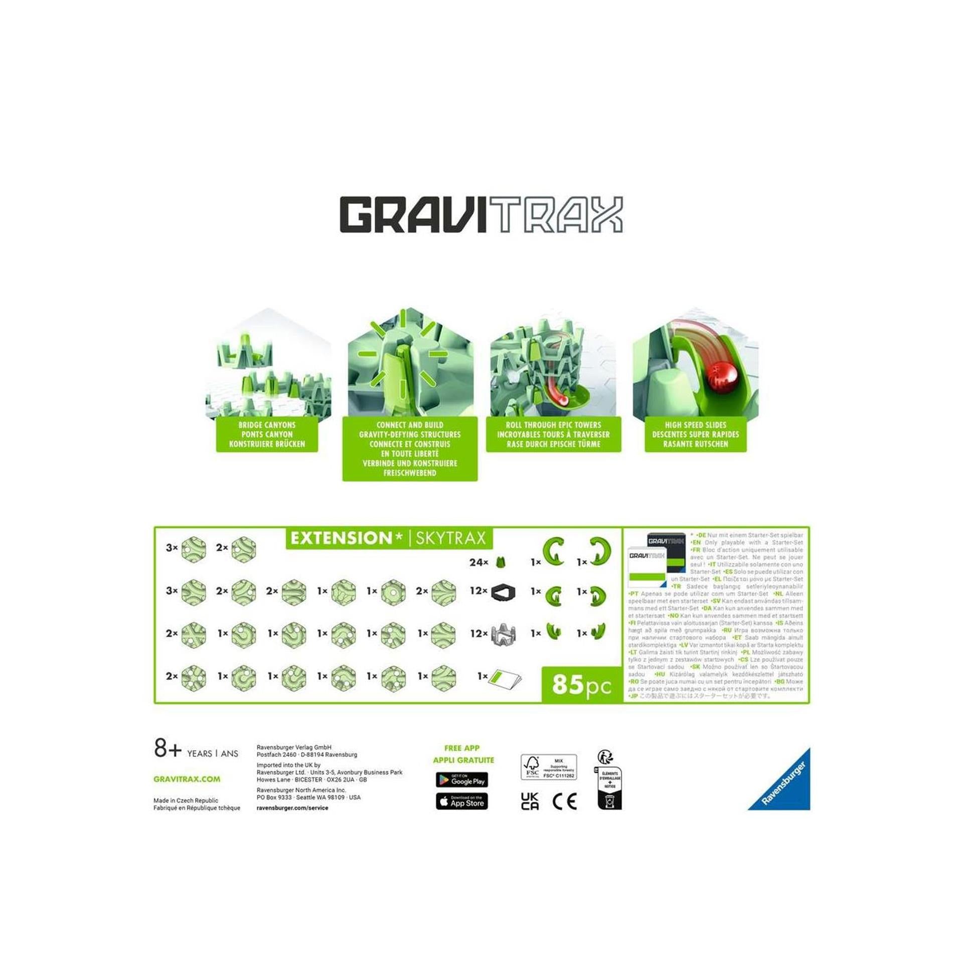 Ravensburger gravitrax base extension skytrax