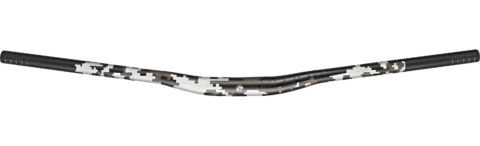 Ergotec , lenker, low riser bar, durchmesser: 31.8mm, griffweite: 800mm, grifflänge: 235mm, rise: 30mm, back-sweep: 12° +5° up-sweep, al7050 t76, 1.85-2.8-1.85, safety-level: 6+, farbe: schwar