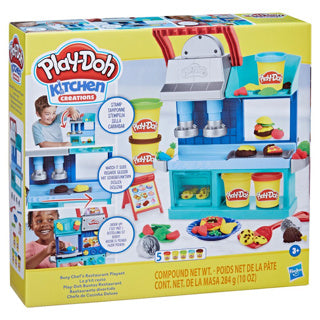 Playdoh drukke chefs restaurant