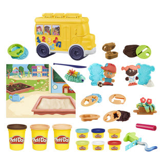 Playdoh een dag school speelset
