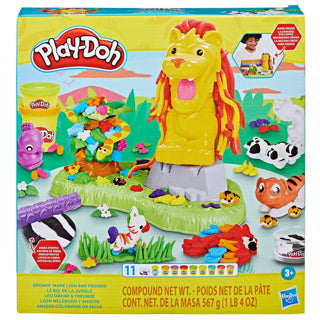 Play-doh leeuw