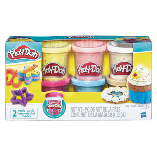 Hasbro play-doh confetti 6 pack | 4 stuks