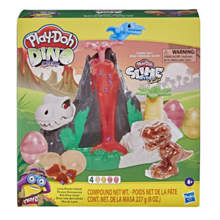 Play-doh slijm hydro glitz dino vulkaan