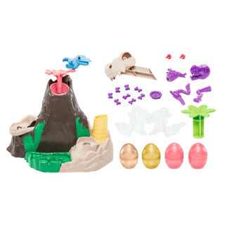 Play-doh slijm hydro glitz dino vulkaan