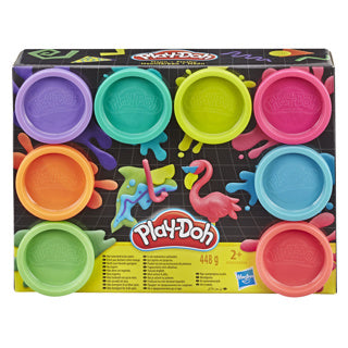 Hasbro play-doh 8 pack regenboog asst | 4 stuks