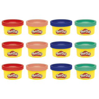 Play-doh playdoh treats and favors 12 pack | 4 stuks