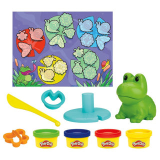 Hasbro play-doh kikker en kleuren starter set | 2 stuks