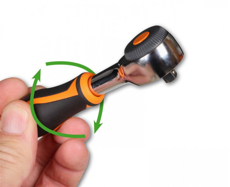 Beta 3 8 omschakelbare ratel tools met draaibare handgreep