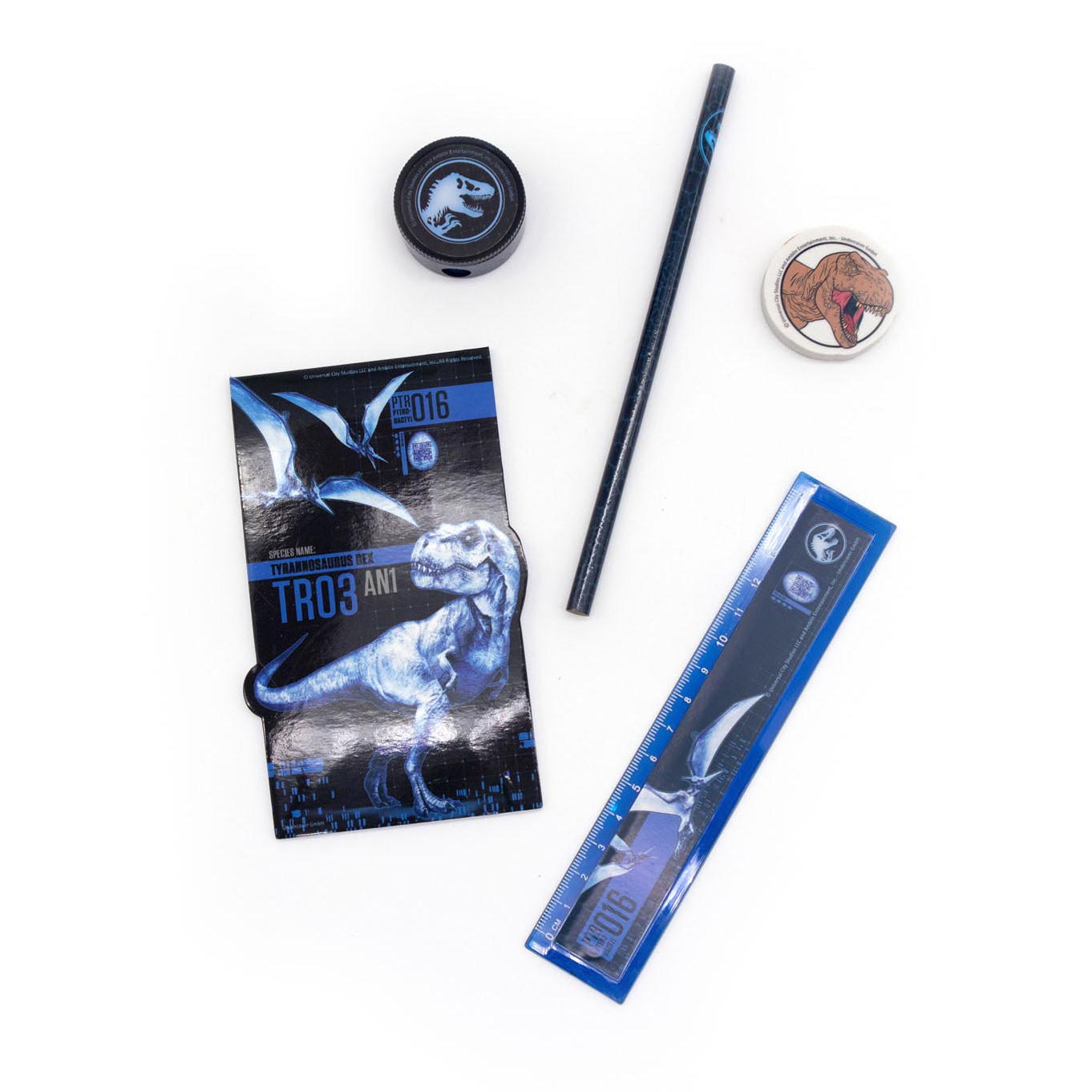 Jurassic World Schrijfset, 5dlg.