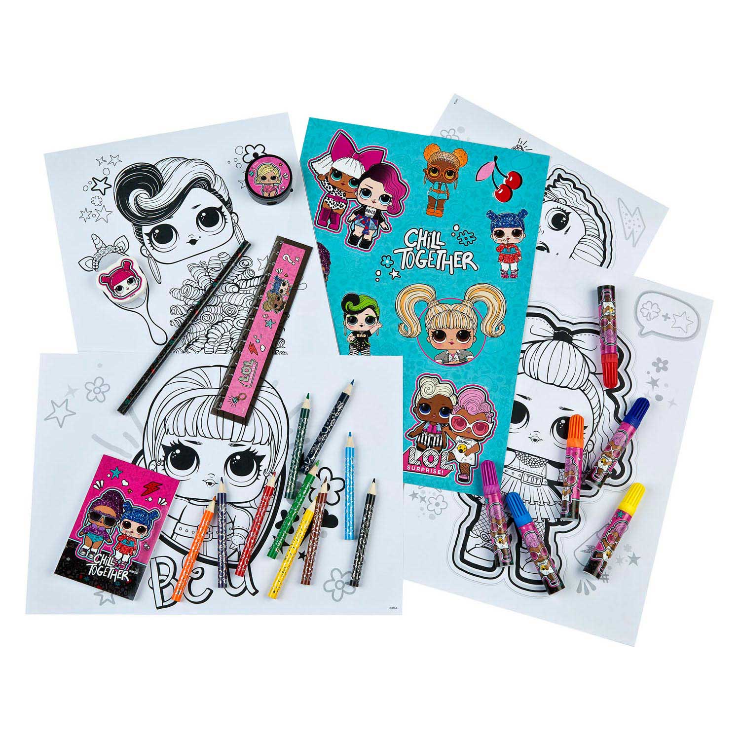 LOL Surprise Stationery Toren, 35dlg.