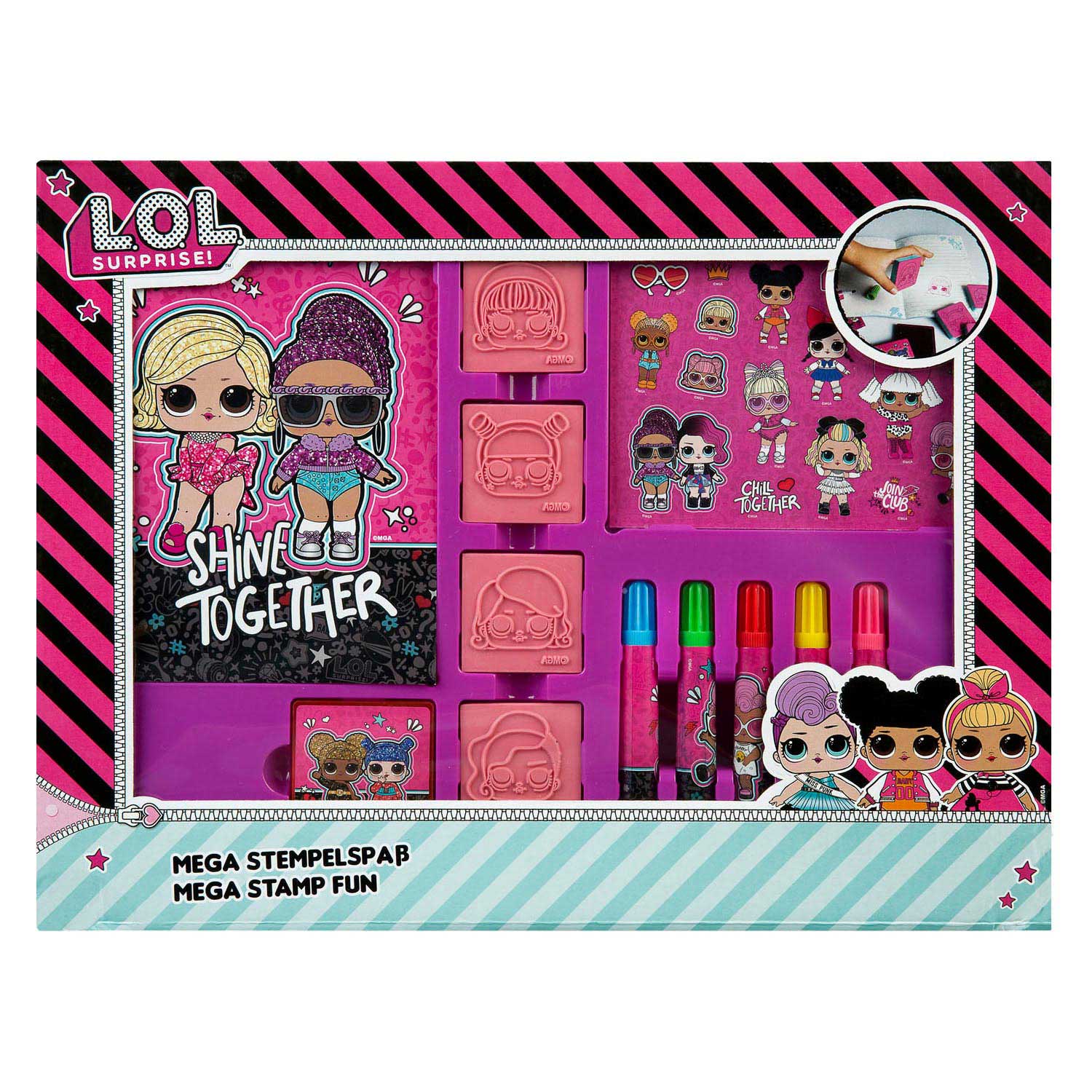 LOL Verrassing! Mega Stempelset