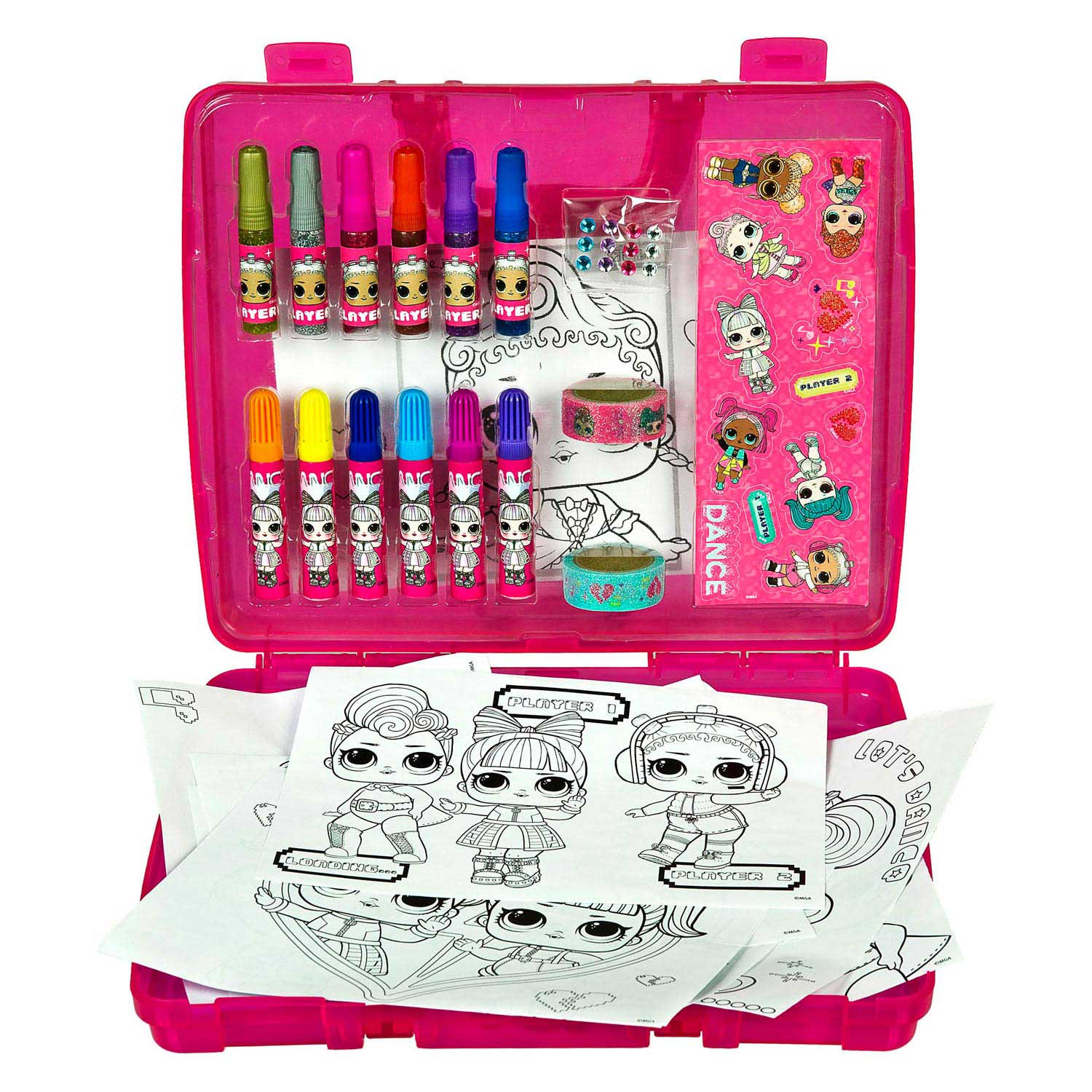 LOL Verrassing! Glitter Studio Kleurkoffer Set