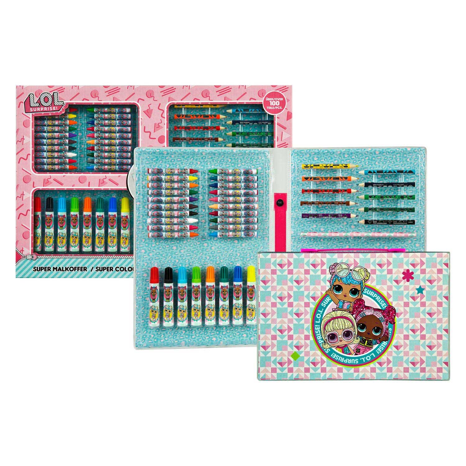 LOL Verrassing! Super Kleurkoffer, 100dlg.