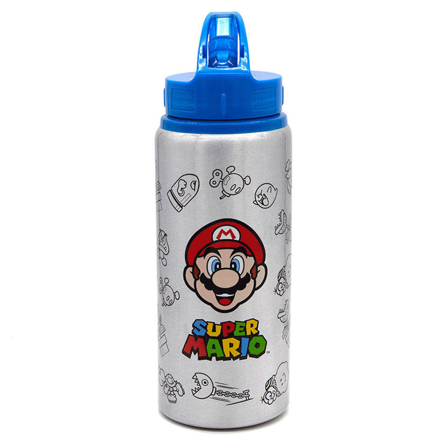Super Mario aluminium drinkflesjes, 710 ml