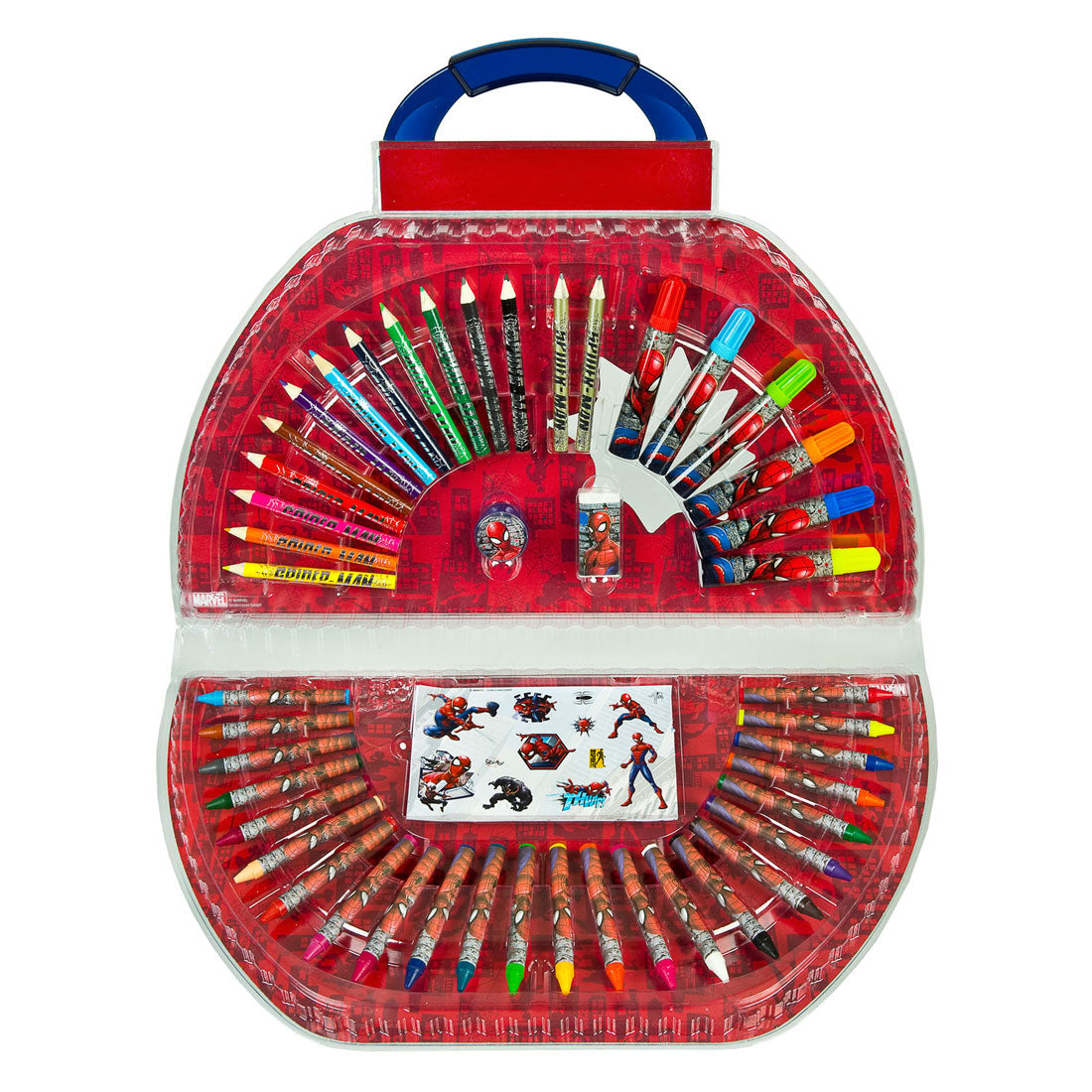 Spiderman Kleurenkoffer, 51dlg.