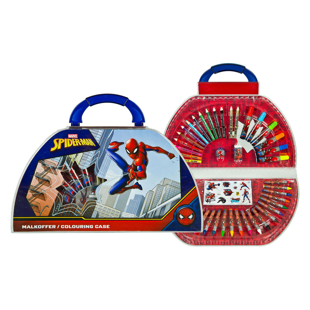 Spiderman Kleurenkoffer, 51dlg.
