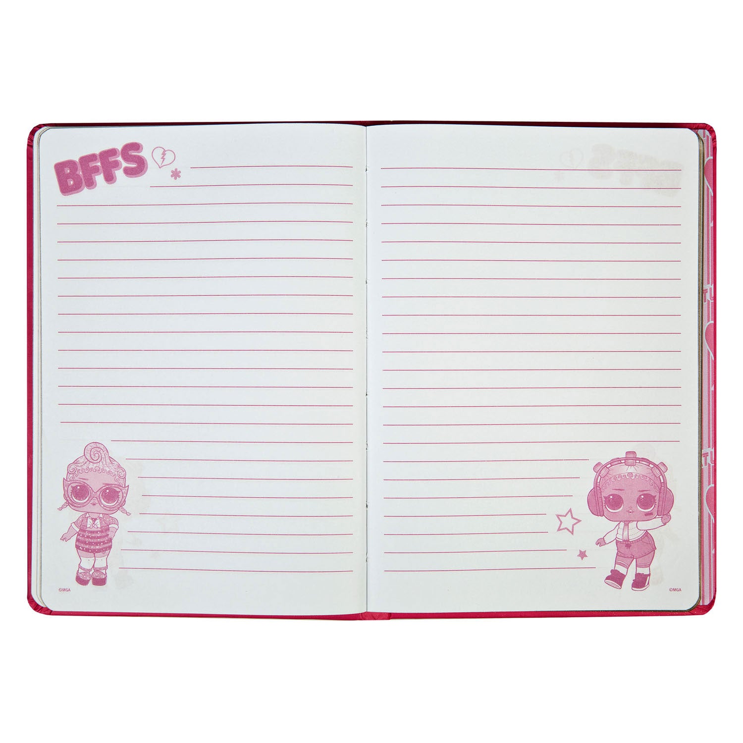 Undercover notitieboek lol suprise met magnetische sluiting