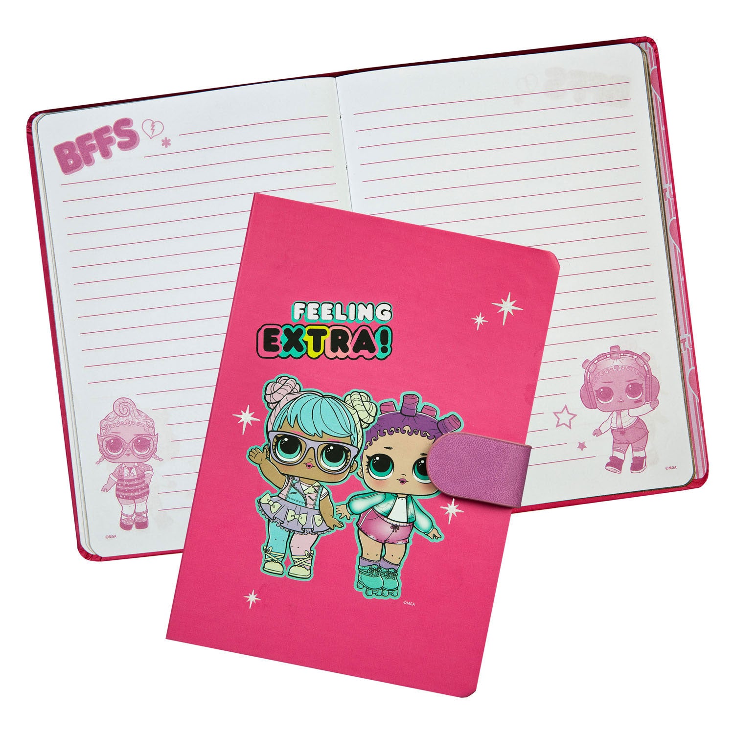 Undercover notitieboek lol suprise met magnetische sluiting