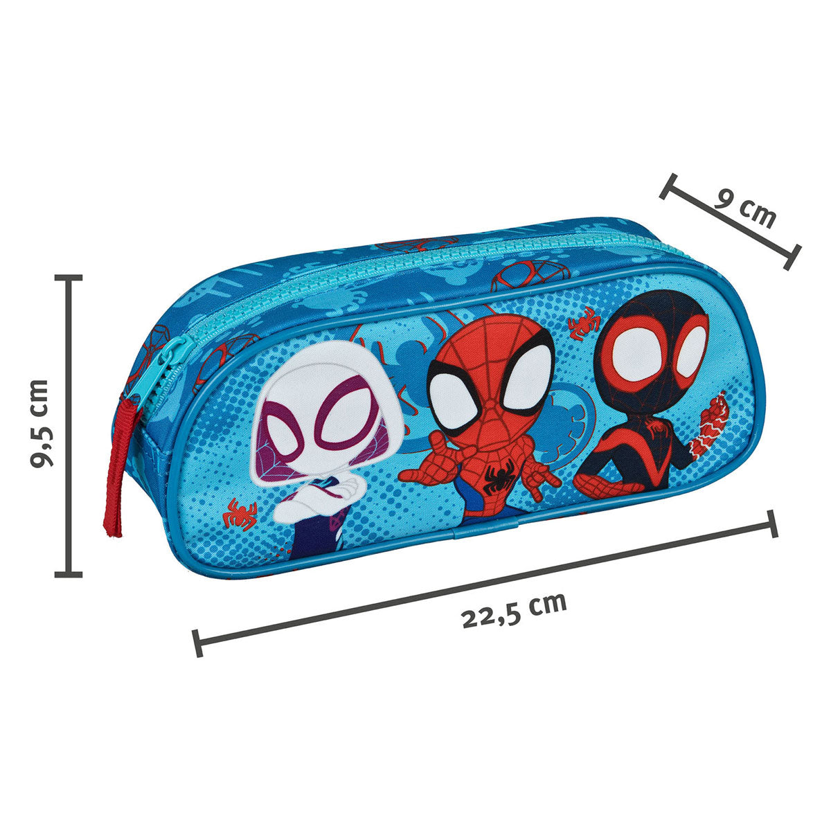 Undercover spiderman - spidey etui voor kinderen - spiderman schoolspullen