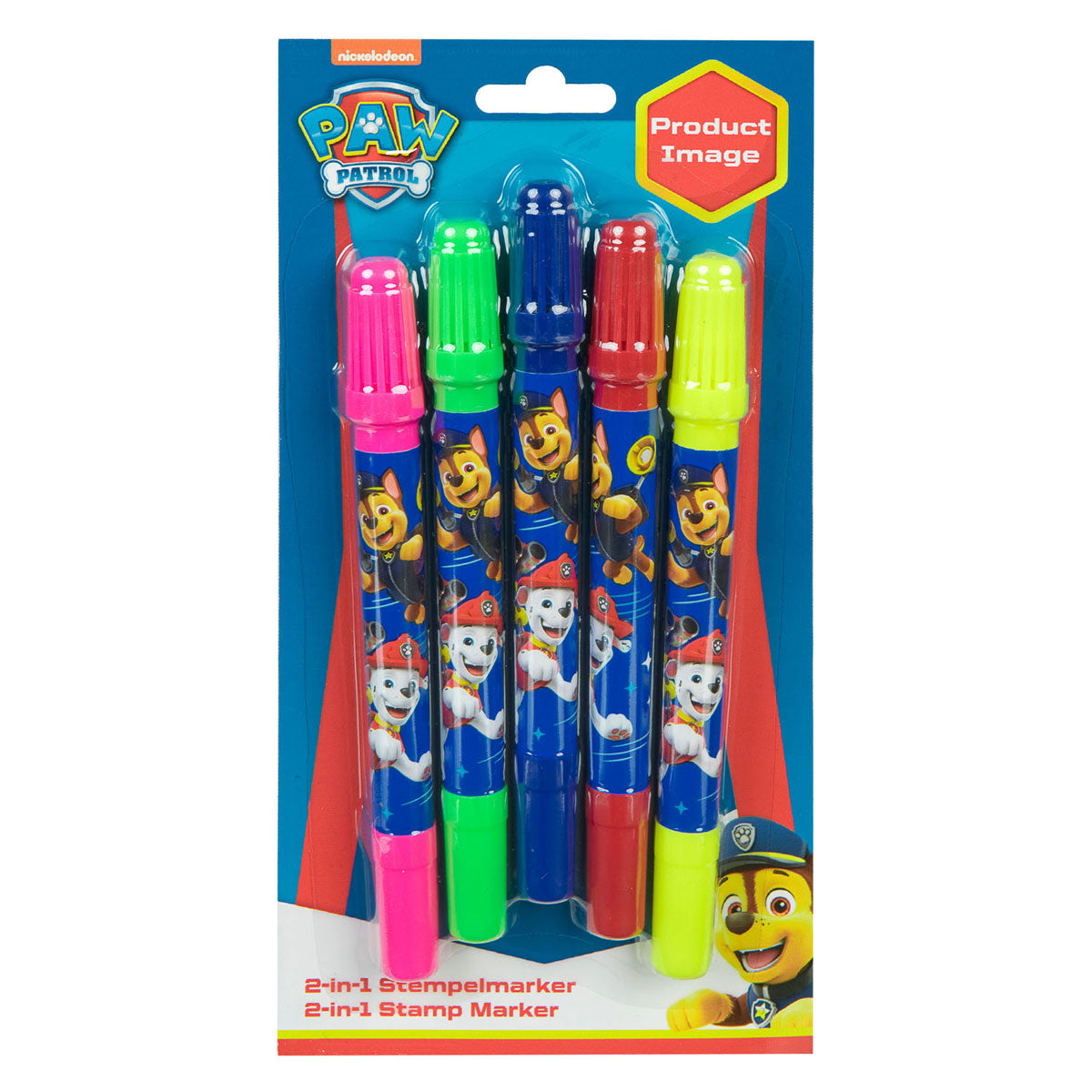 Undercover stempelstift 2in1 pootpatrouille, 4st.