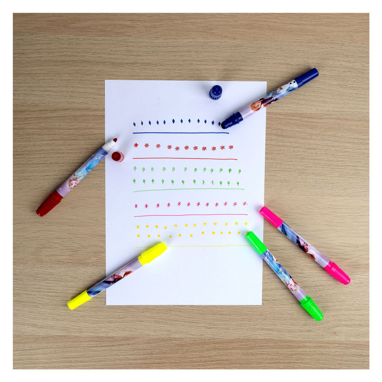 Undercover stempelstift 2in1 bevroren, 4st.