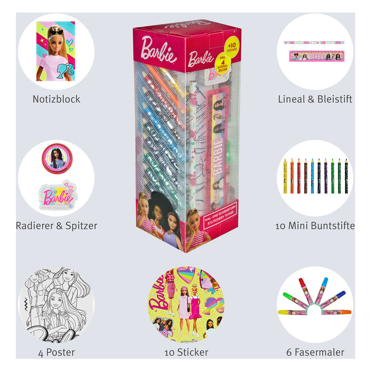 Undercover stationaire toren barbie, 35dlg.