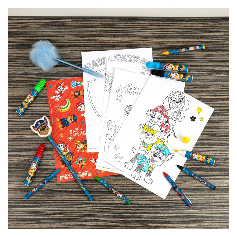 Undercover kleurenset pootpatrouille in rugzak