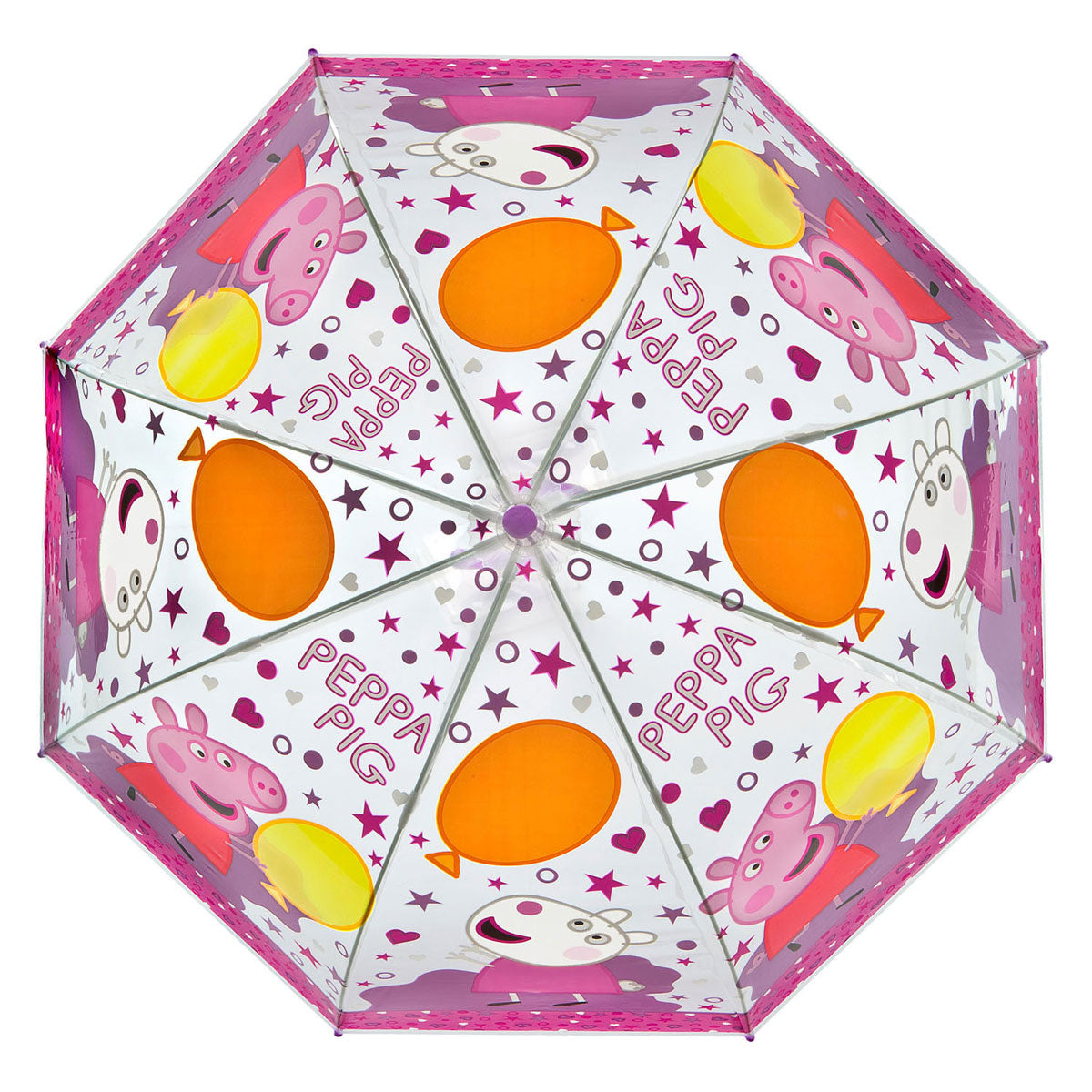 Undercover peppa pig kinderparaplu multicolor - regenbescherming.