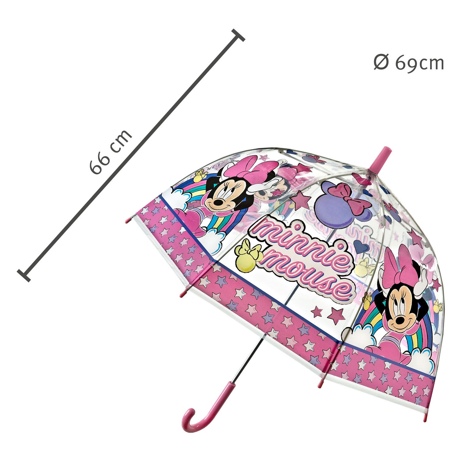 Kinderparaplu Minnie Mouse