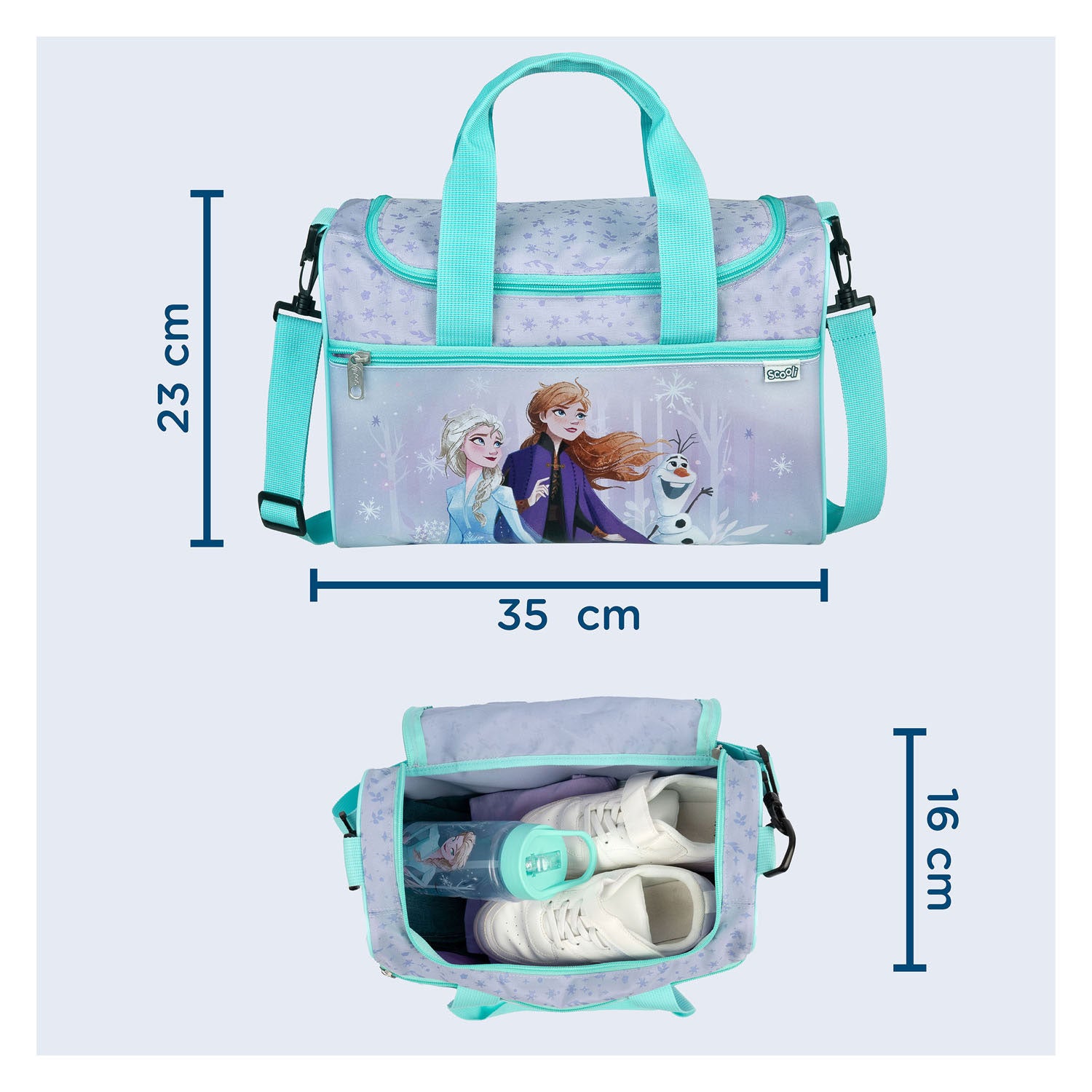 Undercover sporttas van Disney Frozen