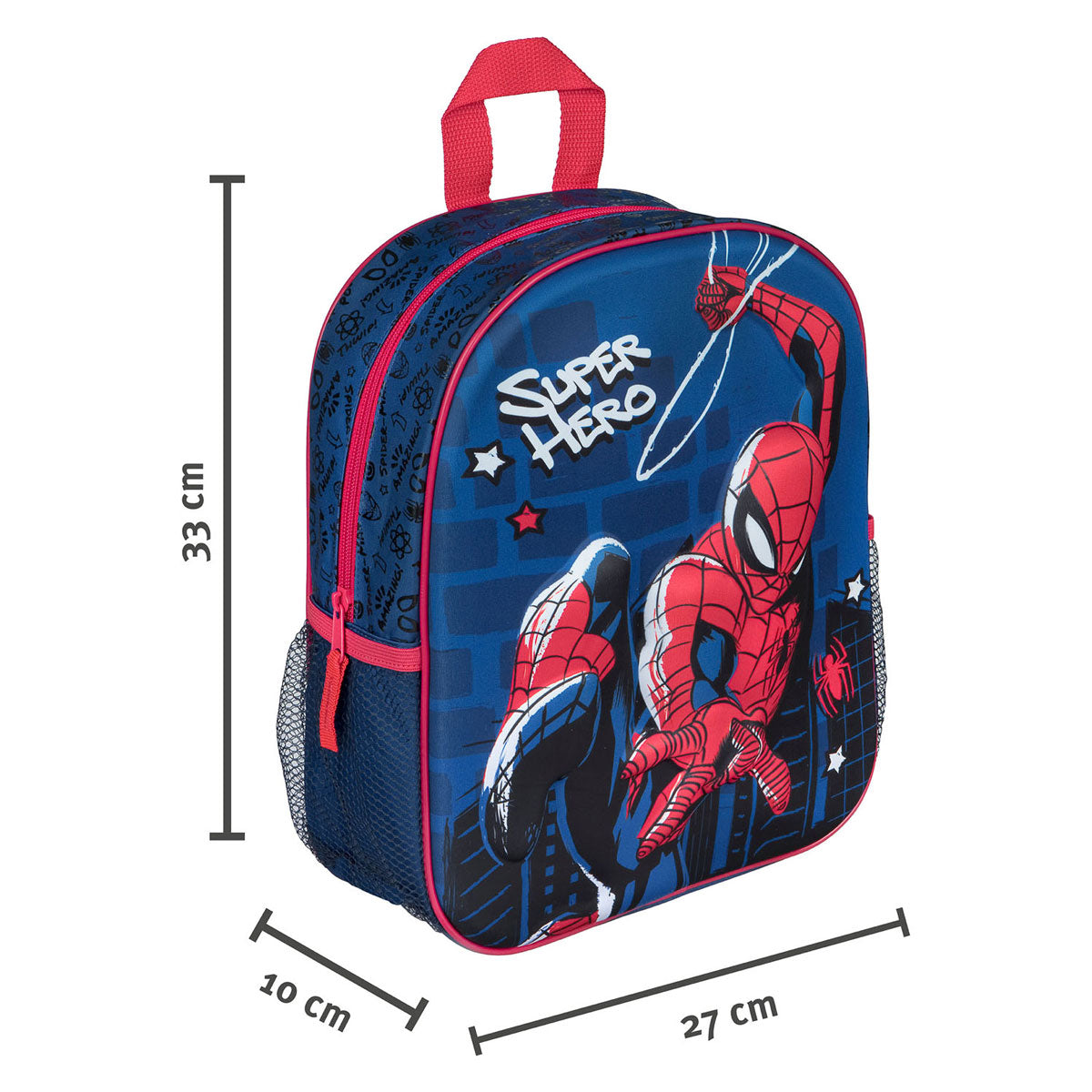 Undercover 3D-rugzak spiderman